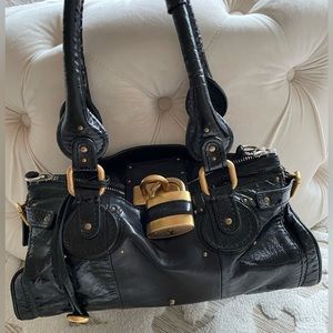 Black CHLOE Paddington Bag